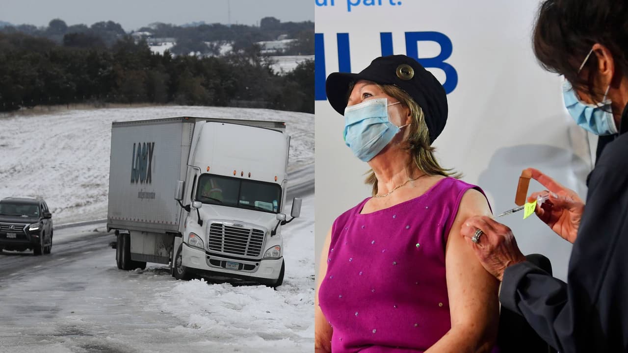 Ola invernal afecta proceso de vacunación en Los Ángeles y en los condados de Riverside y Orange