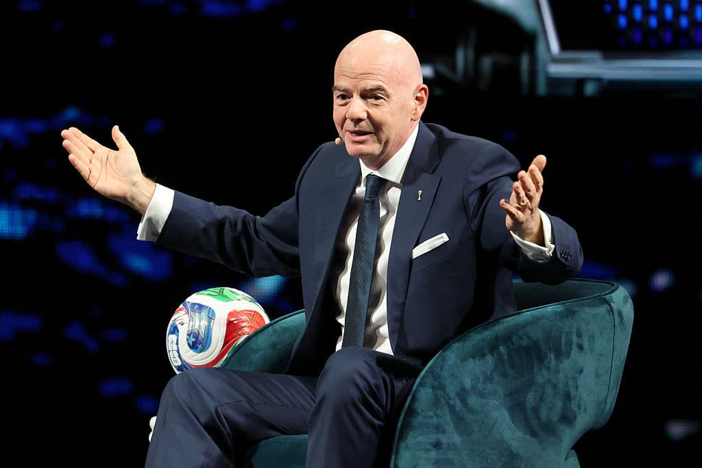 Gianni Infantino, presidente de la FIFA.