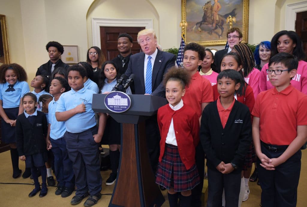 Así se espera que sean los fuertes recortes del gobierno de Trump a la educación pública