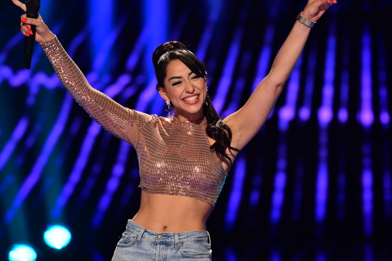 Esta cubana de 27 años interpretó 'El amante', de Nicky Jam.