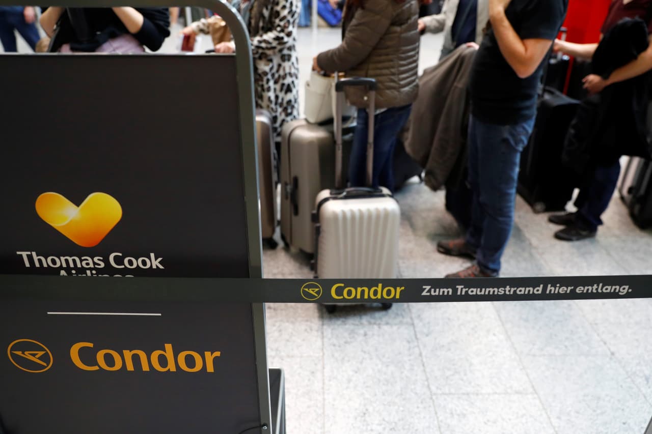 El grupo Thomas Cook cuenta con 200 hoteles a su nombre, especializados en función de los tipos de público: familias, jóvenes, lujo, bajo precio. Incluye la marca de viajes Jet Tours y un centenar de aviones a su nombre o bajo la marca alemana Condor.