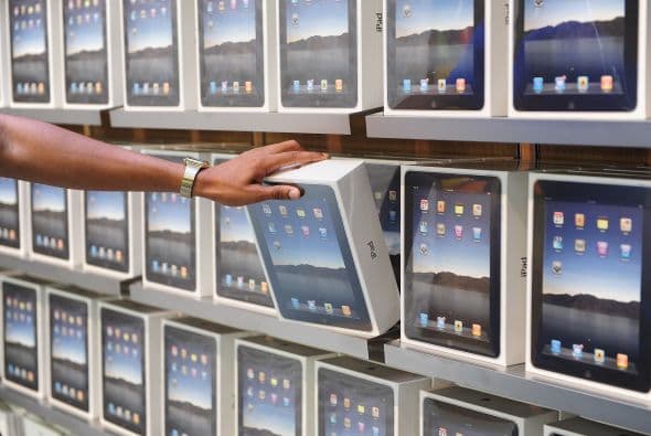 La venta de las tabletas ha comenzado a bajar.