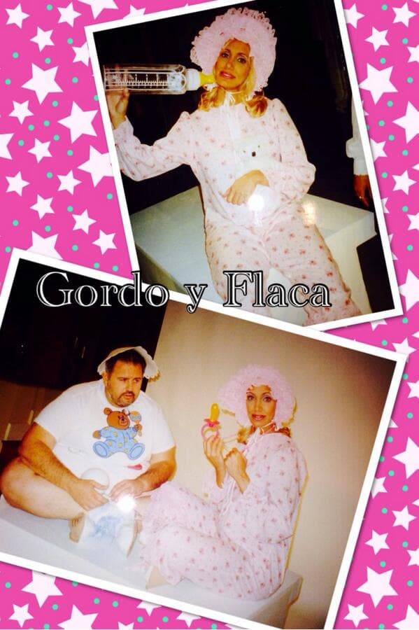 No eran bebitos, pero Lili y Raúl así se disfrazaron