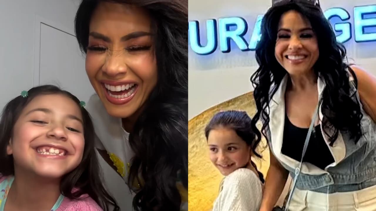 Hija de 8 años de Carolina Sandoval se defiende como su mamá: así contestó a quien critica su ropa