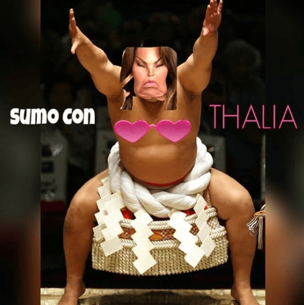 Sus creativos fans no dudaron un segundo en realizarle este divertido meme.