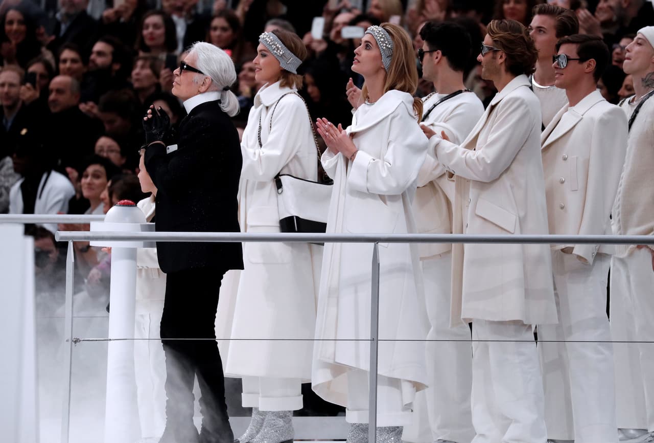 Así fue el desfile galáctico de Chanel en la temporada otoño-invierno 2017.