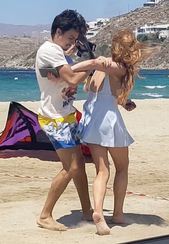 El padre de Lindsay enfureció cuando las vio.