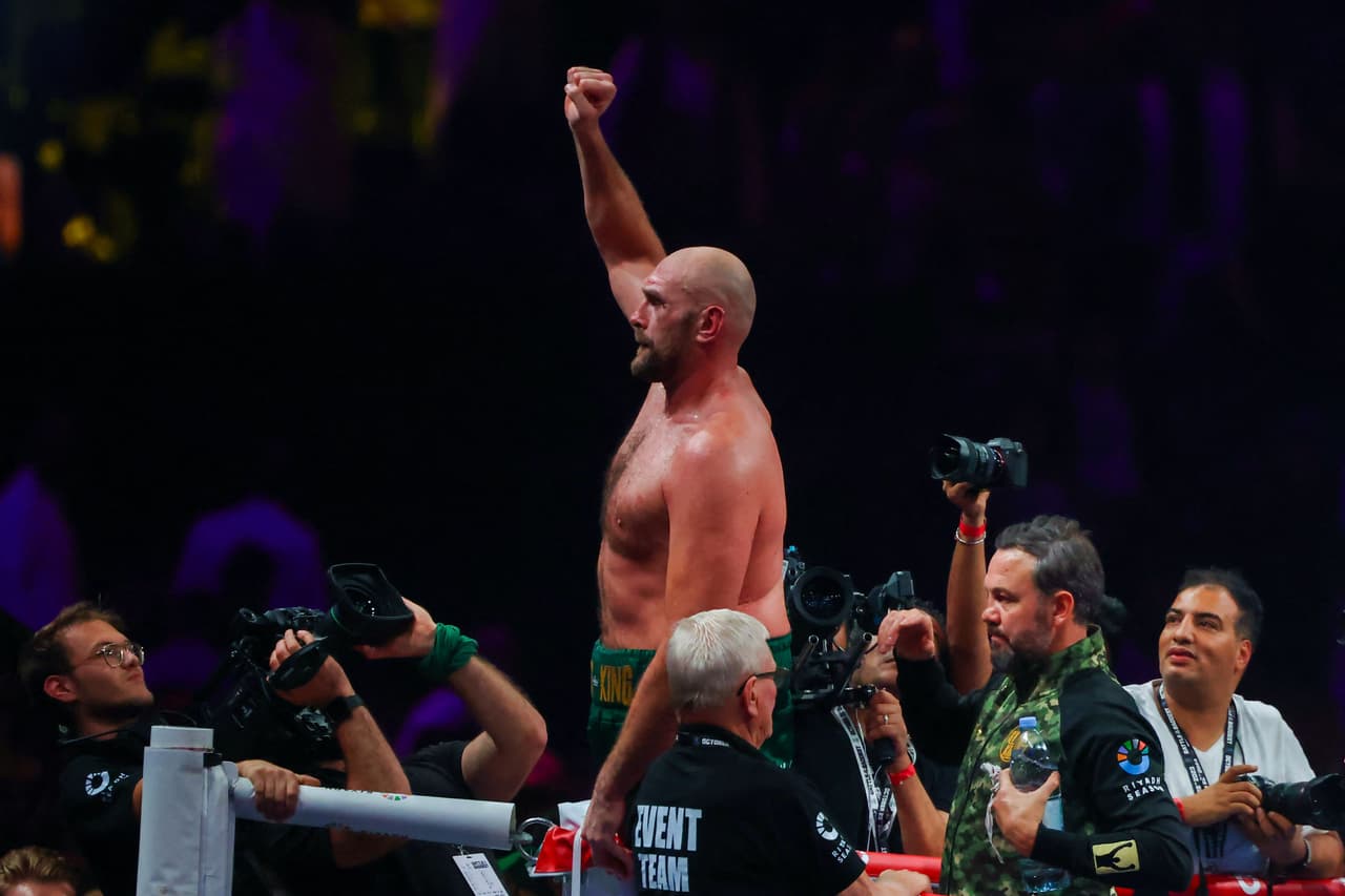 El impresionante físico de Tyson Fury para su pelea ante Usyk 