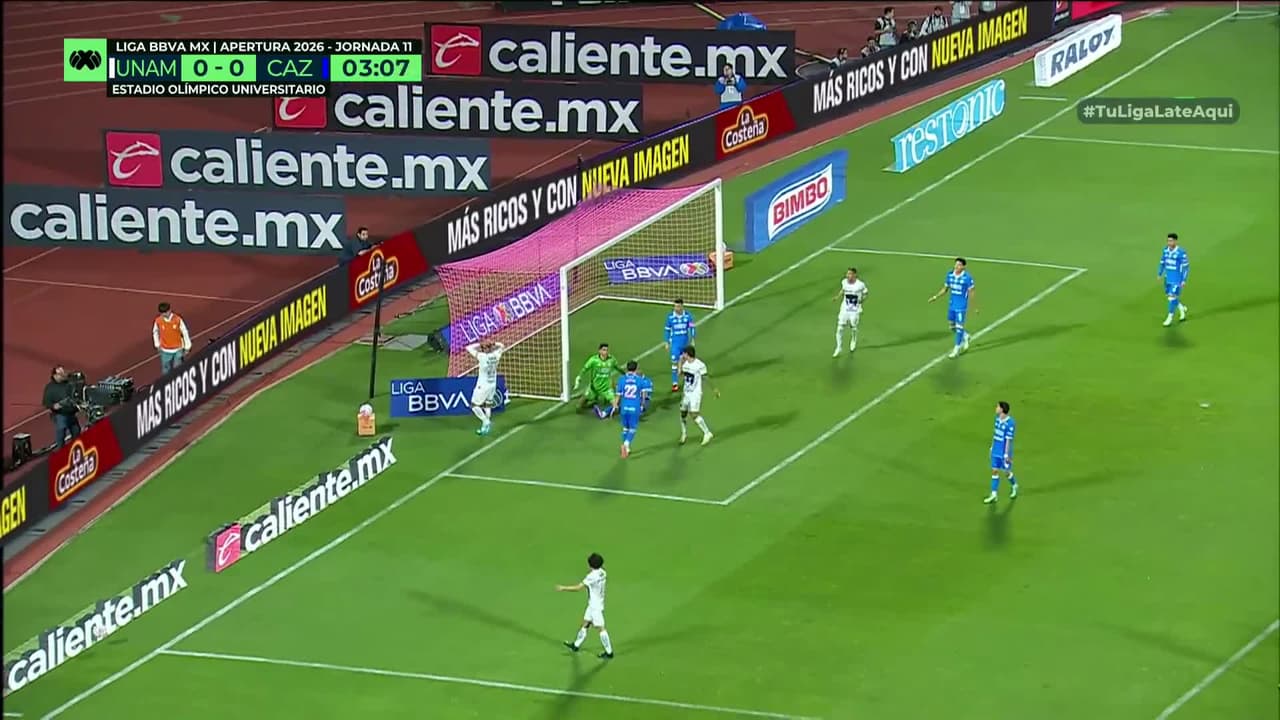Pumas UNAM vs. Cruz Azul - Resumen del partido