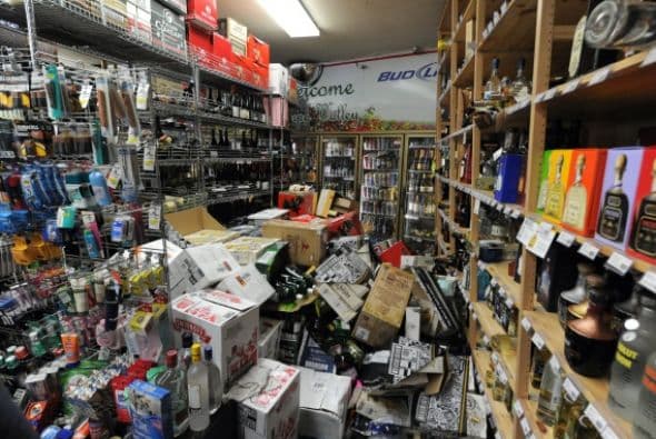 Las pérdidas en los famosos viñedos son aún incuantificables.