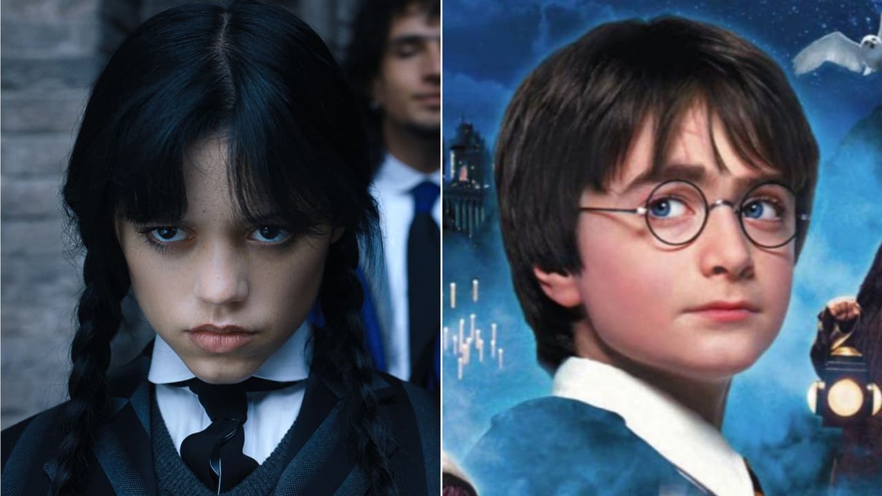 ¿'Wednesday' le copió a 'Harry Potter'? 5 escenas que son casi iguales