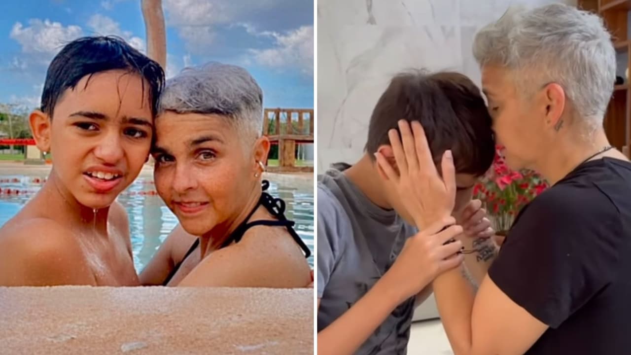 Sebastián, hijo adoptivo de Federica Quijano, fue diagnosticado con autismo a los 3 años.