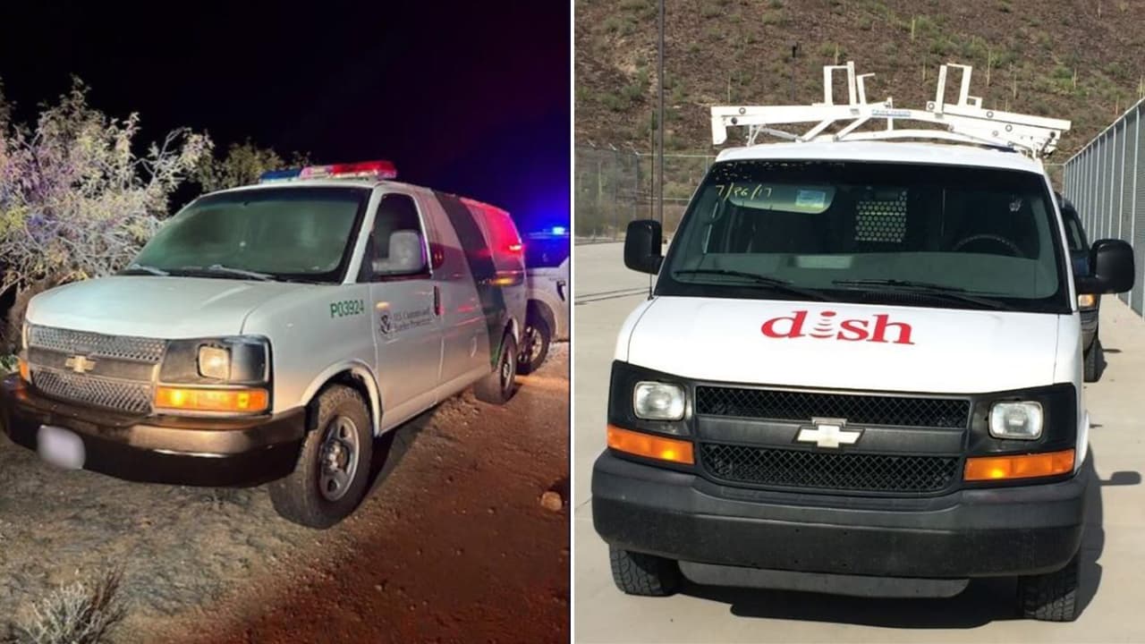 Estos son algunos vehículos clonados utilizados por traficantes de personas y drogas