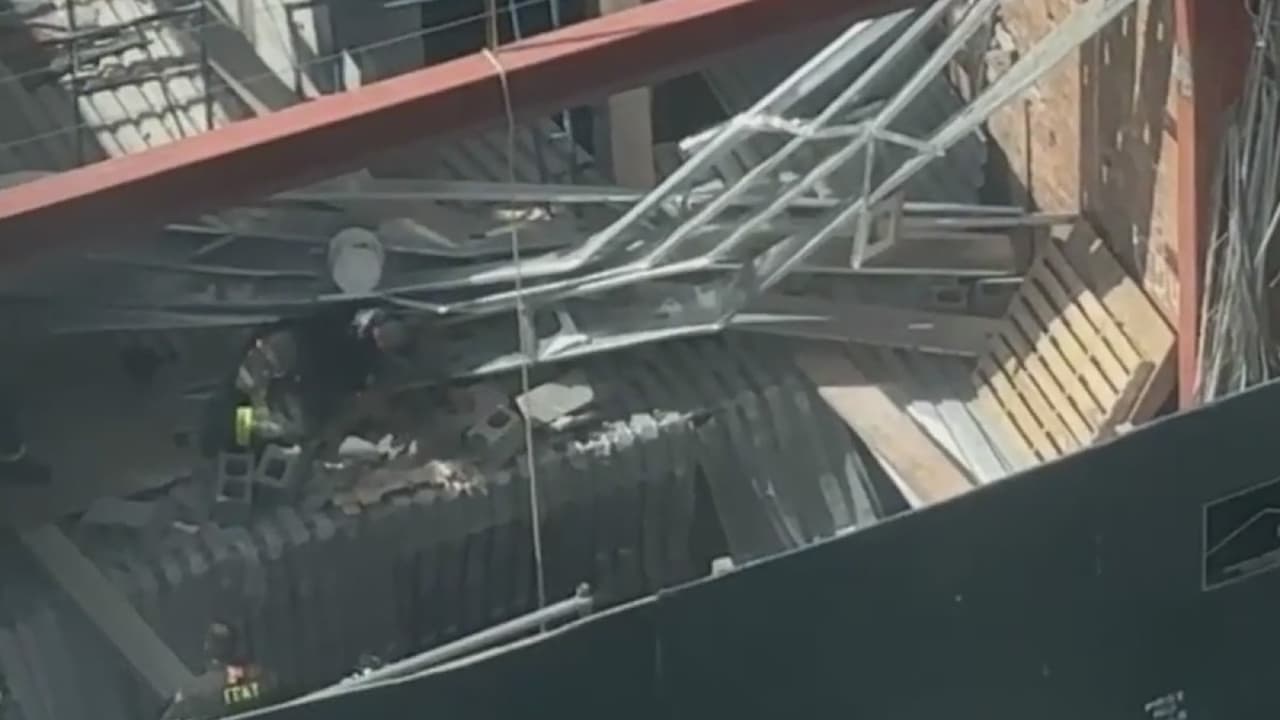 Derrumbe parcial de una construcción en El Bronx deja dos heridos: se recuperan en un hospital