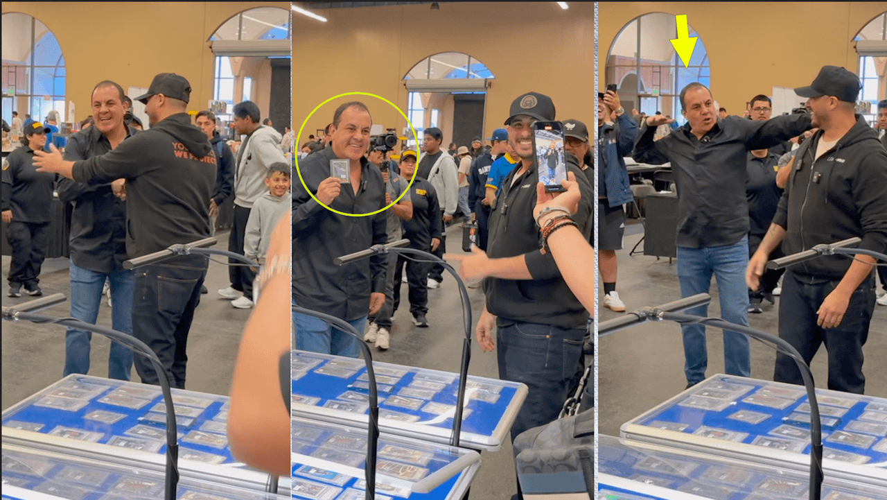 Cuauhtémoc demuestra su picardía y se lleva pieza de colección de Montana