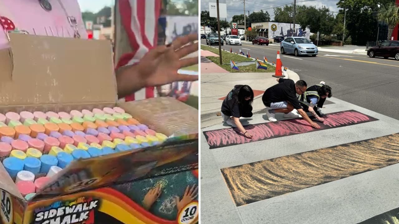 La “guerra del arcoíris”: vecinos y autoridades chocan por el cruce peatonal del Pulse