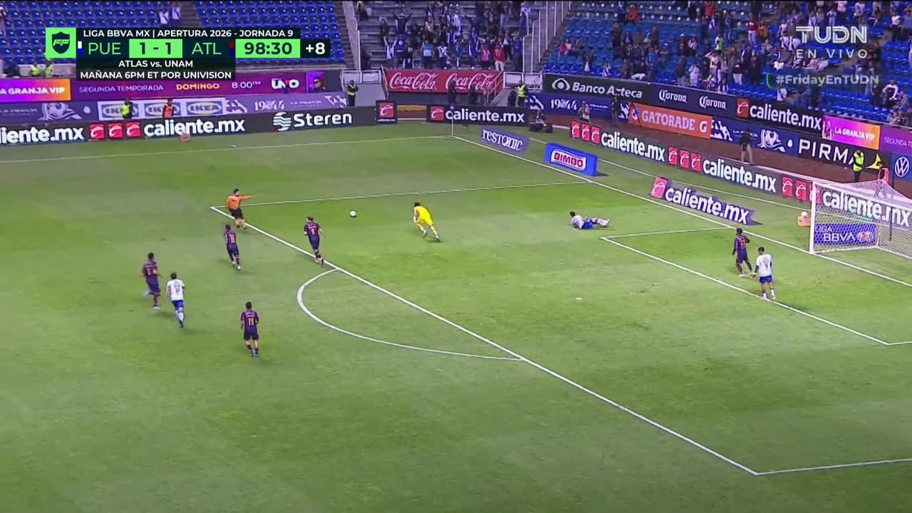 ¡Otra vez tú, Óscar! Jiménez firma una atajada espectacular para salvar al Atlante
