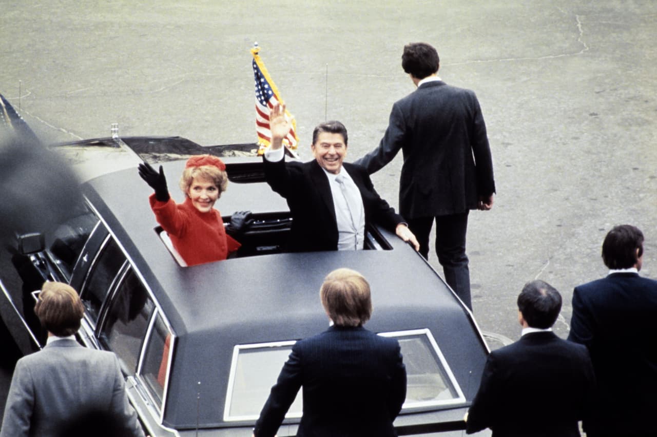 Enero de 1981, después de la toma de posesión de Ronald Reagan.