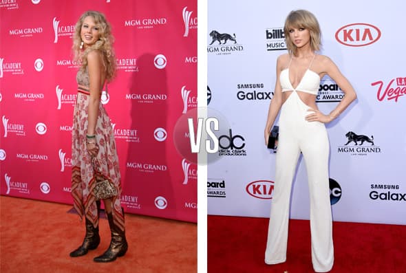 Taylor Swift dejó en el pasado a esa niña tímida y sacó su lado más sensual.