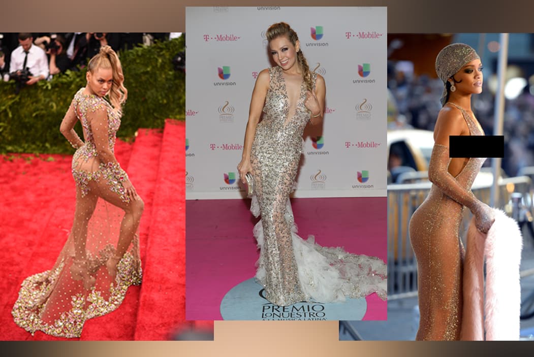 Ellas sedujeron con sus transparencias