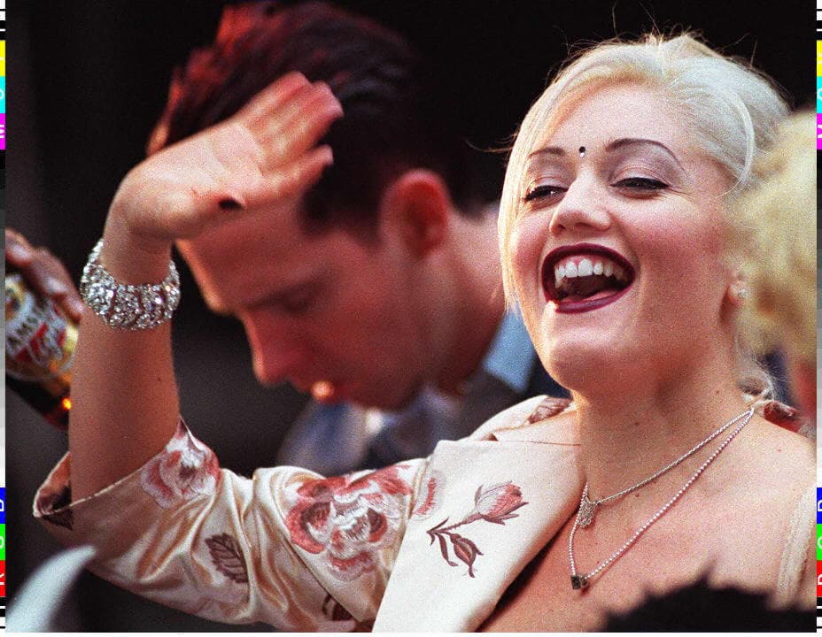 Gwen Stefani, la cantante de No Doubt en 1997.