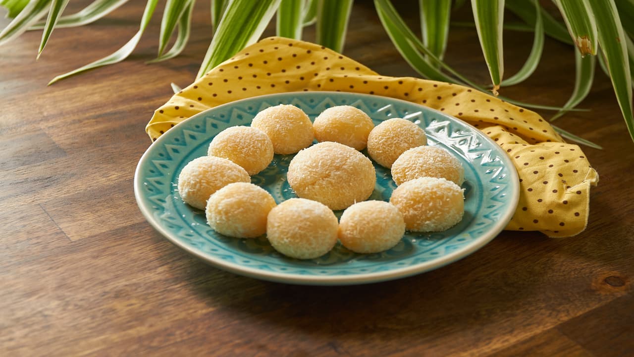 Antojitos dulces de coco