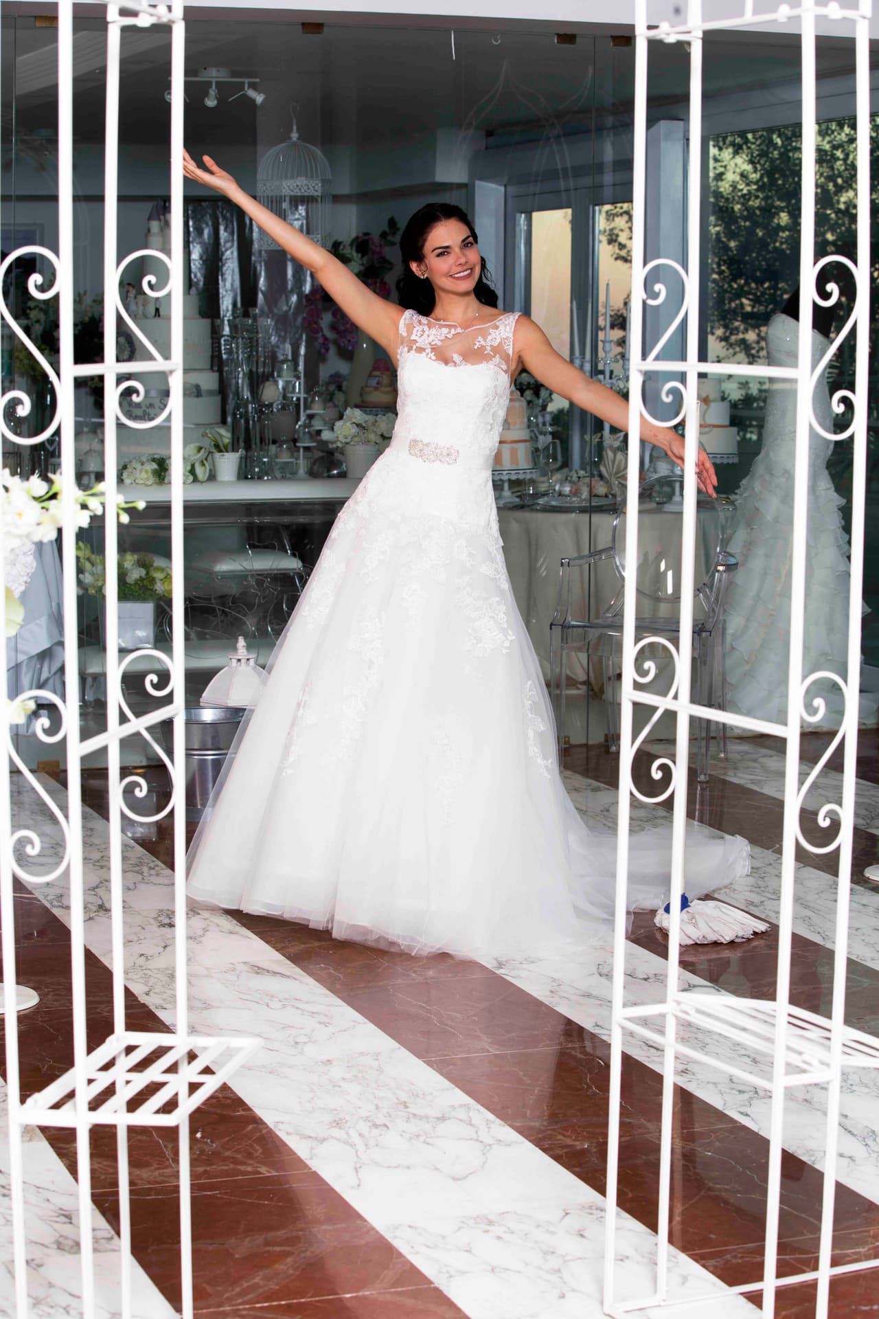 Livia Brito nos demostró que está llena de dulzura y ternura. Y así fue como grabó las primeras escenas del melodrama.