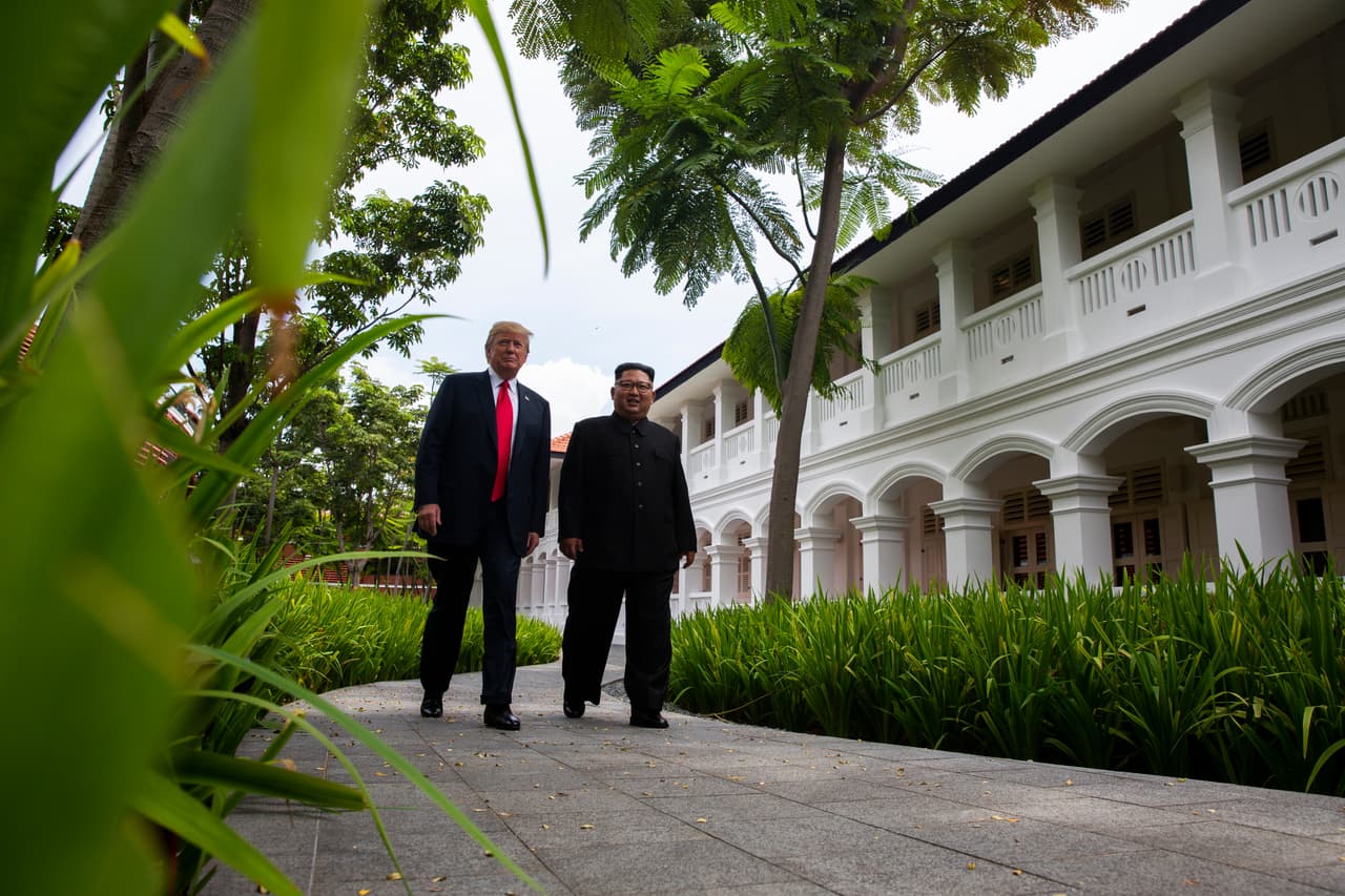 Kim Jong describió la reunión como un "buen preludio para la paz".