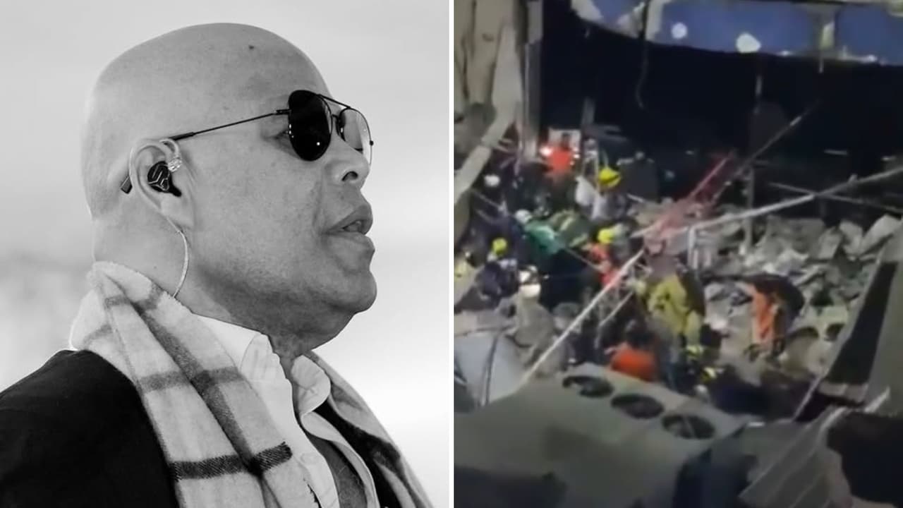 Dan detalles del estado de salud del cantante Rubby Pérez tras quedar “debajo de los escombros” 
