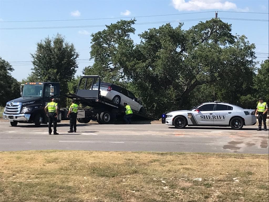 Accidente entre dos vehículos provoca cierre de carril en MoPac Boulevard