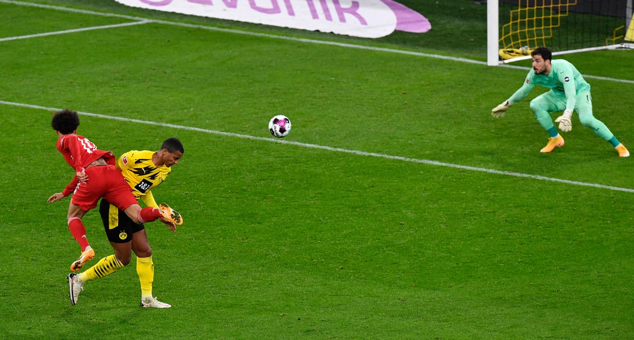 Los de Favre abrieron el marcador, pero el tremendo equipo bávaro dio vuelta para quedarse con el triunfo. | Reus (45’) marcó primero y Alaba (45+4’) lo emparejó. Lewandowski (48’) dio vuelta, Sané (80’) creció la ventaja y Haaland (83’) acortó la distancia.