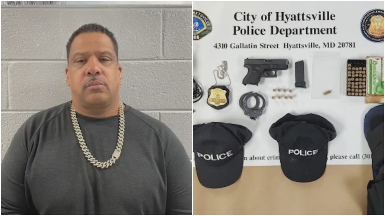 Arrestan a hombre de Hyattsville, acusado de hacerse pasar por agente de la Policía