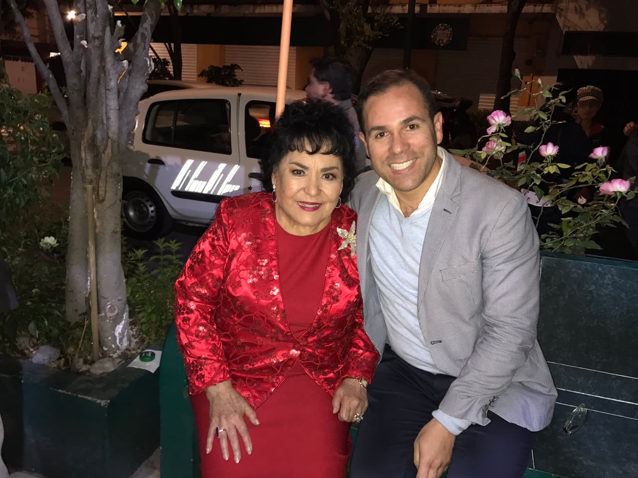 Carmen Salinas organizó su tradicional posada en compañía de sus seres queridos y amigos.