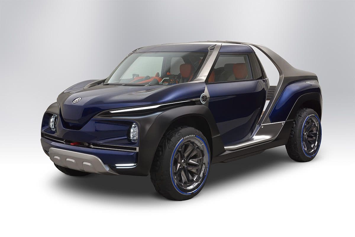 <b>Yamaha Cross Hub Concept</b>
<br>De las motos a las pickups, ese fue el salto que dio Yamaha en Tokio al presentar este concepto de una muy moderna camioneta todoterreno.