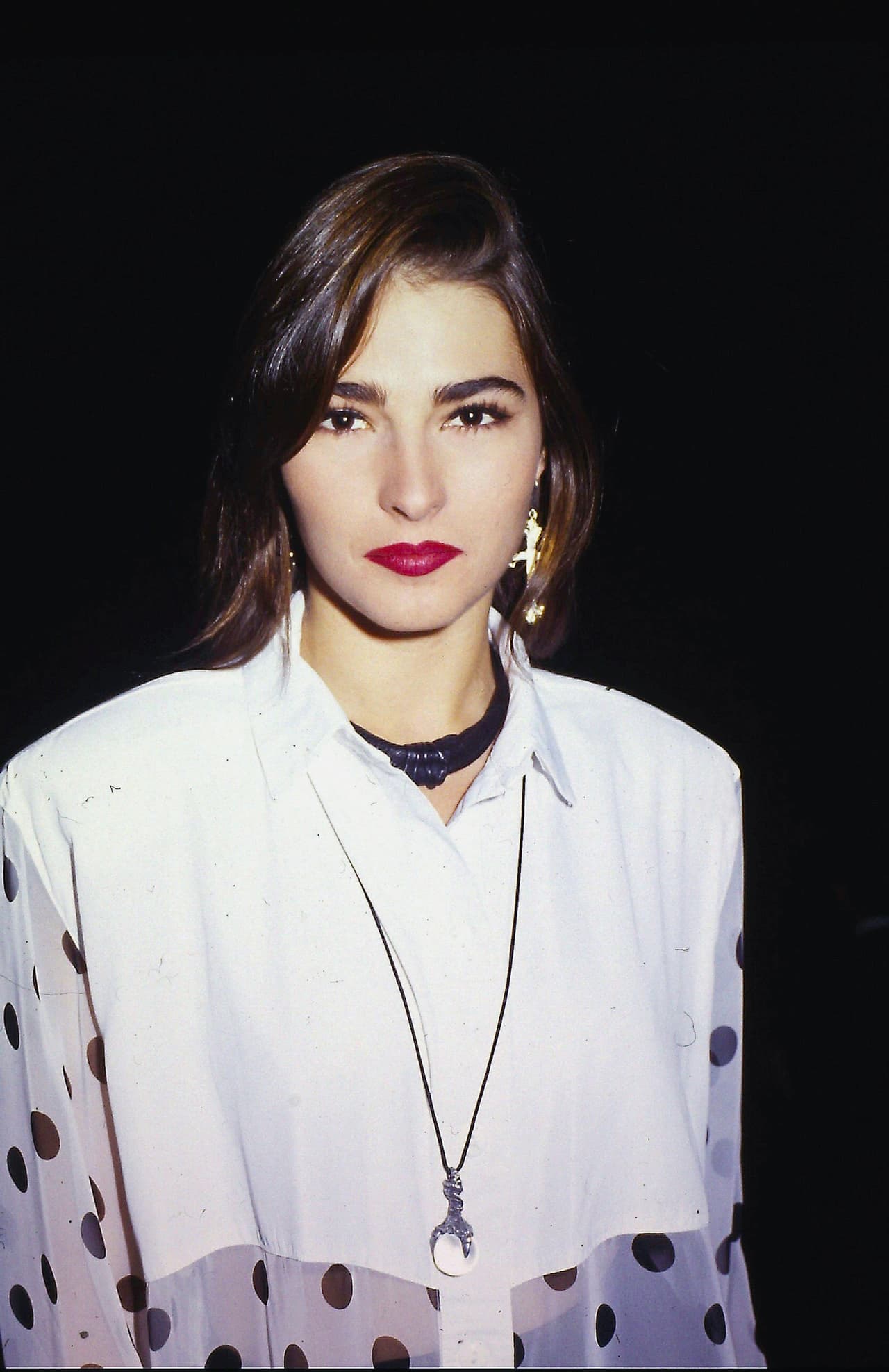 En 1990 Eugenia Cauduro inició su carrera como modelo, al convertirse en rostro de El Canal de las Estrellas. Así se veía a los 23 años.