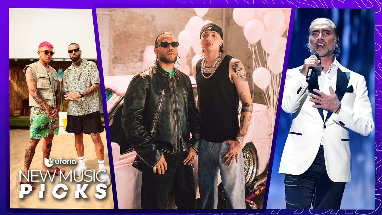 Uforia #NewMusicPicks: Jhayco, Peso Pluma, Zion & Lennox, Alejandro Fernández, DannyLux y más artistas estrenan música nueva