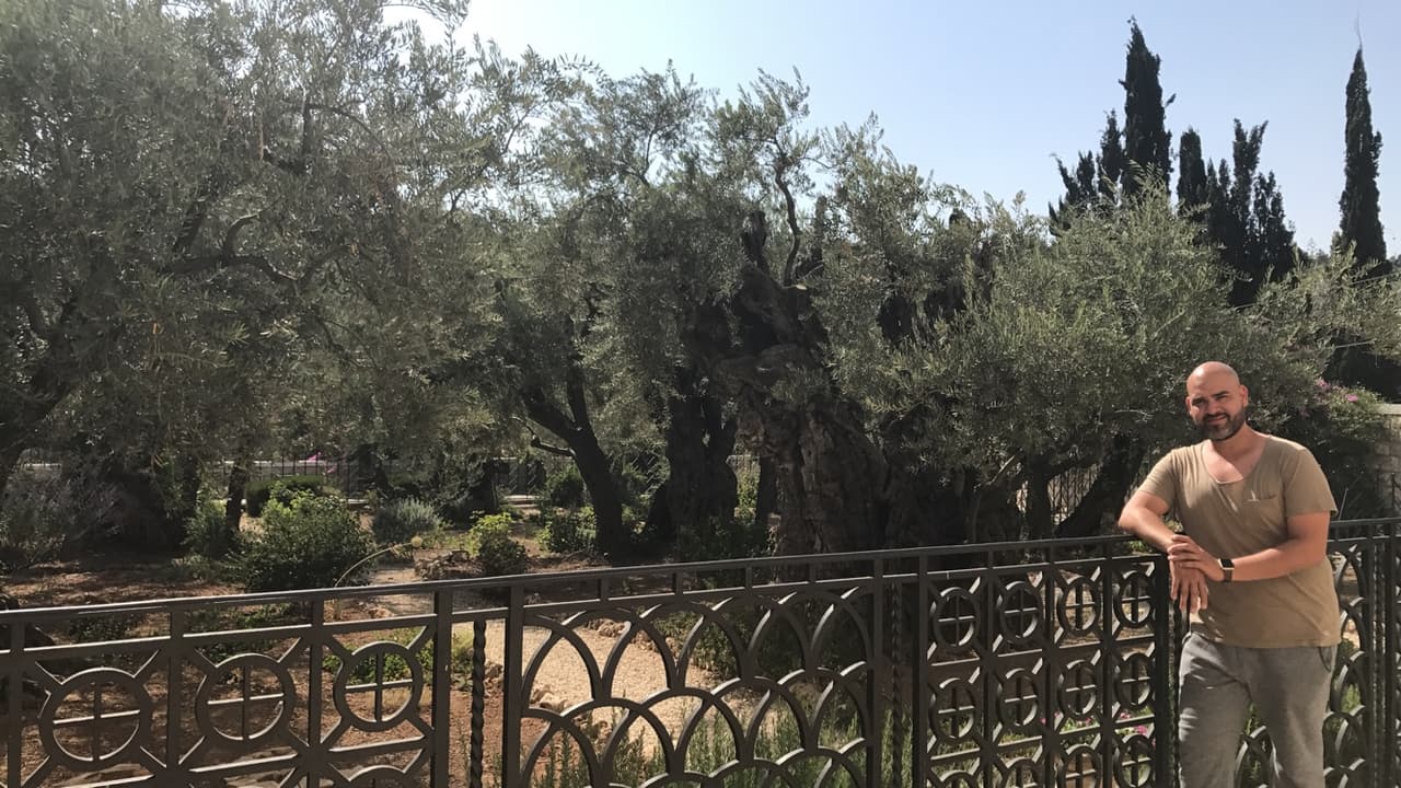 Así fue la visita de Raúl 'El Pelón' por los lugares más impresionantes de Tierra Santa.