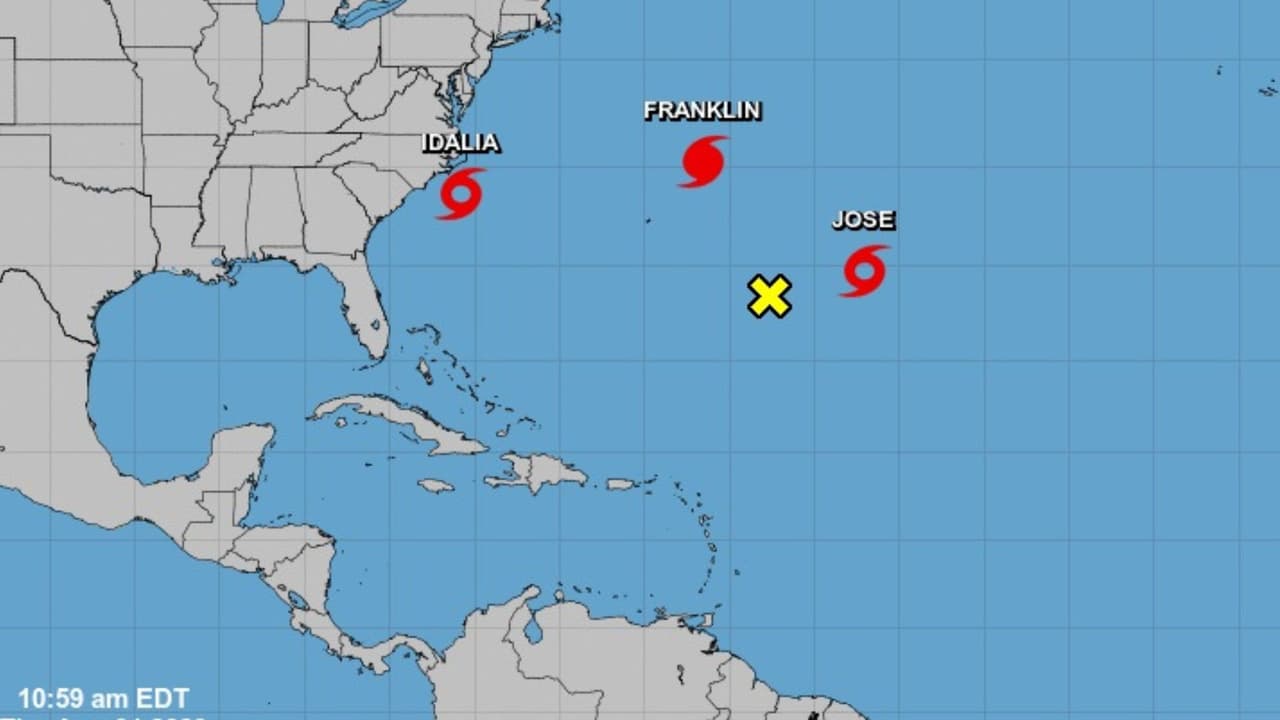Se forma la tormenta tropical José en el Atlántico