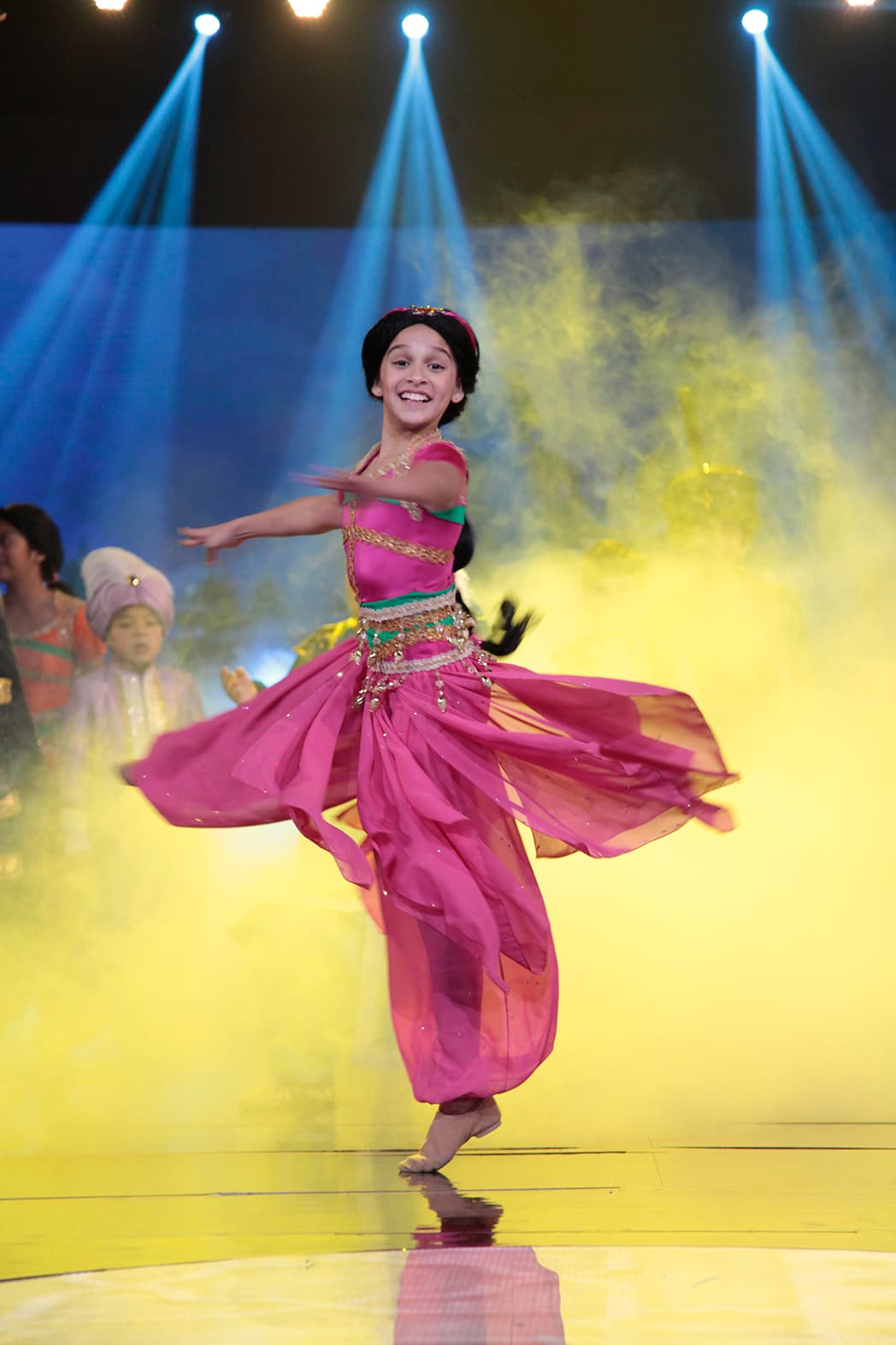 Sara, del equipo de 'Giovani y sus Sacachispas', fue la encargada de darle vida a Jasmín.