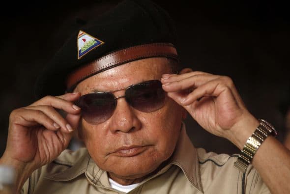 28 de abril. Tomás Borge Martínez, 81 años. Fundador del Frente Sandinista de Liberación Nacional (FSLN) que en 1979 tomó el poder tras una revolución que derrocó el régimen de Anastasio Somoza. El FSLN actualmente gobierna con Daniel Ortega a la cabeza.