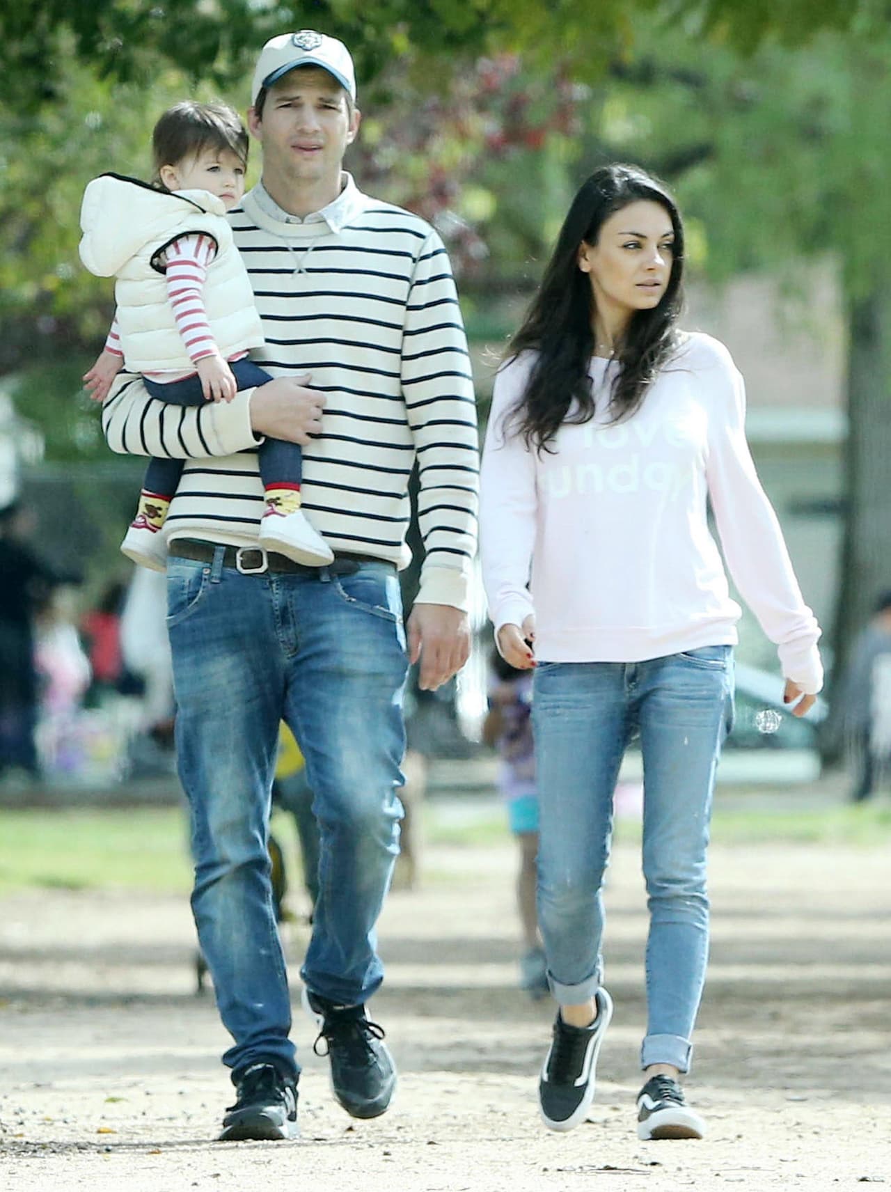 Sin duda la pequeña Wyatt es la nena de papi.