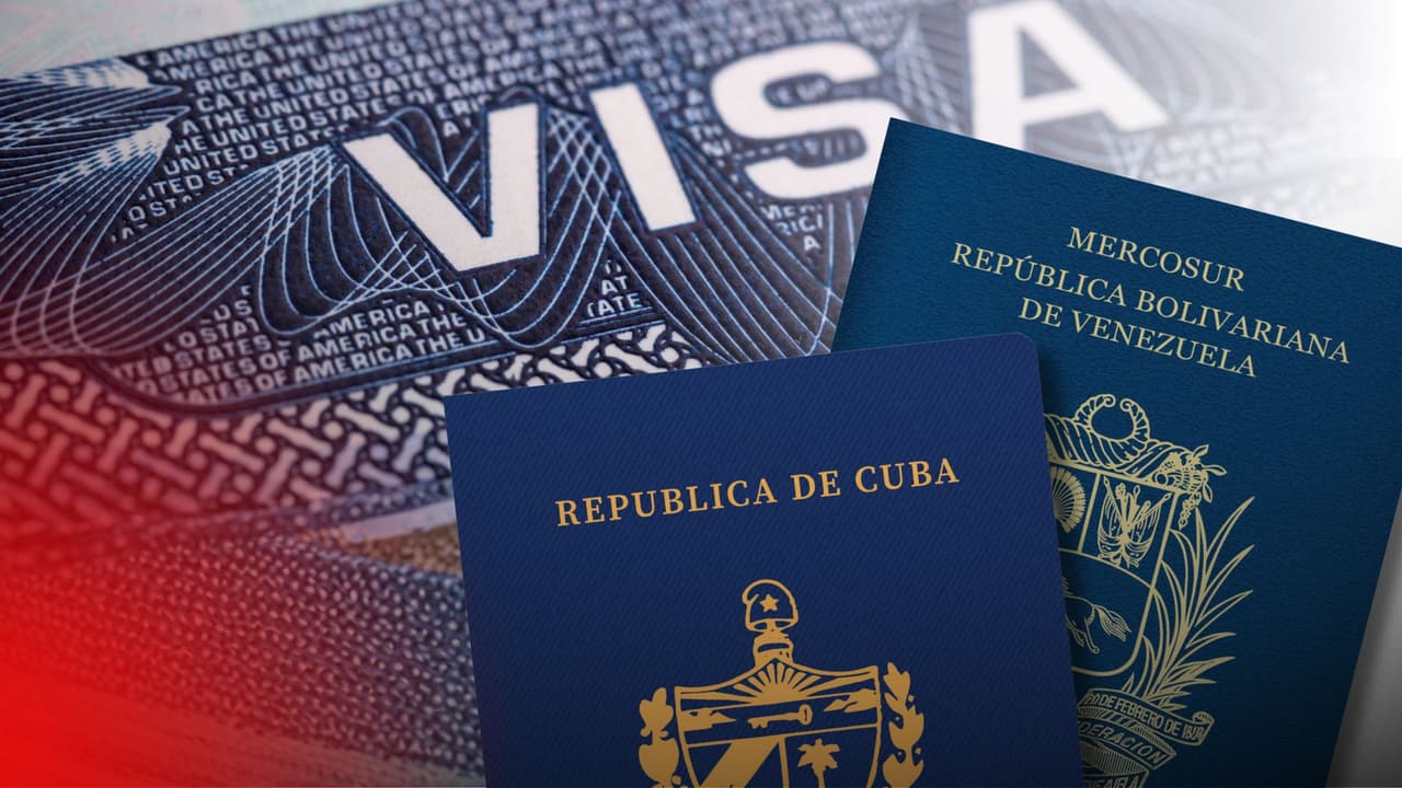 Qué cambia para venezolanos y cubanos con la nueva restricción de visas en Estados Unidos