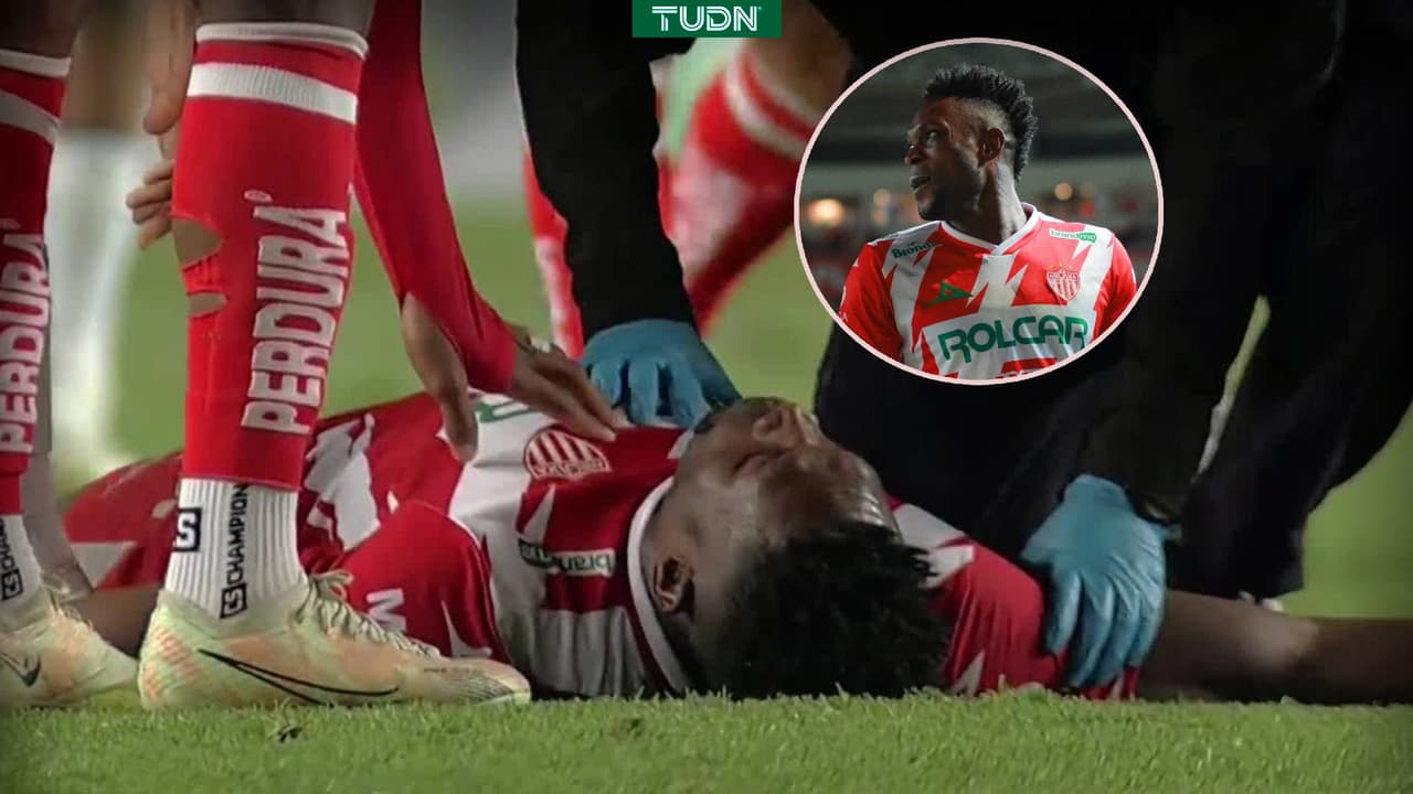 ¿Fractura? Cambindo tiene fuerte golpe de cabeza y este es el reporte