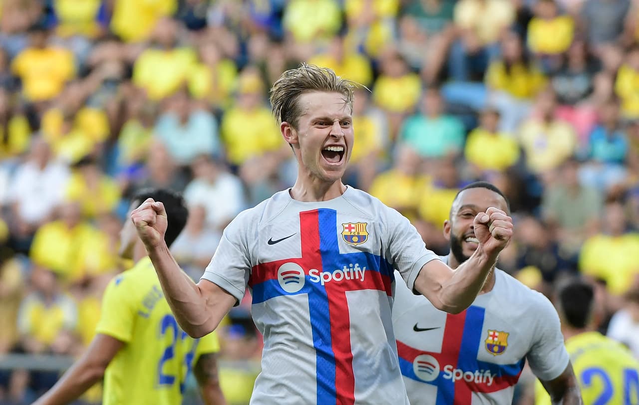 Frenkie de Jong había anotado el primer tanto a los 55 minutos.
<br>