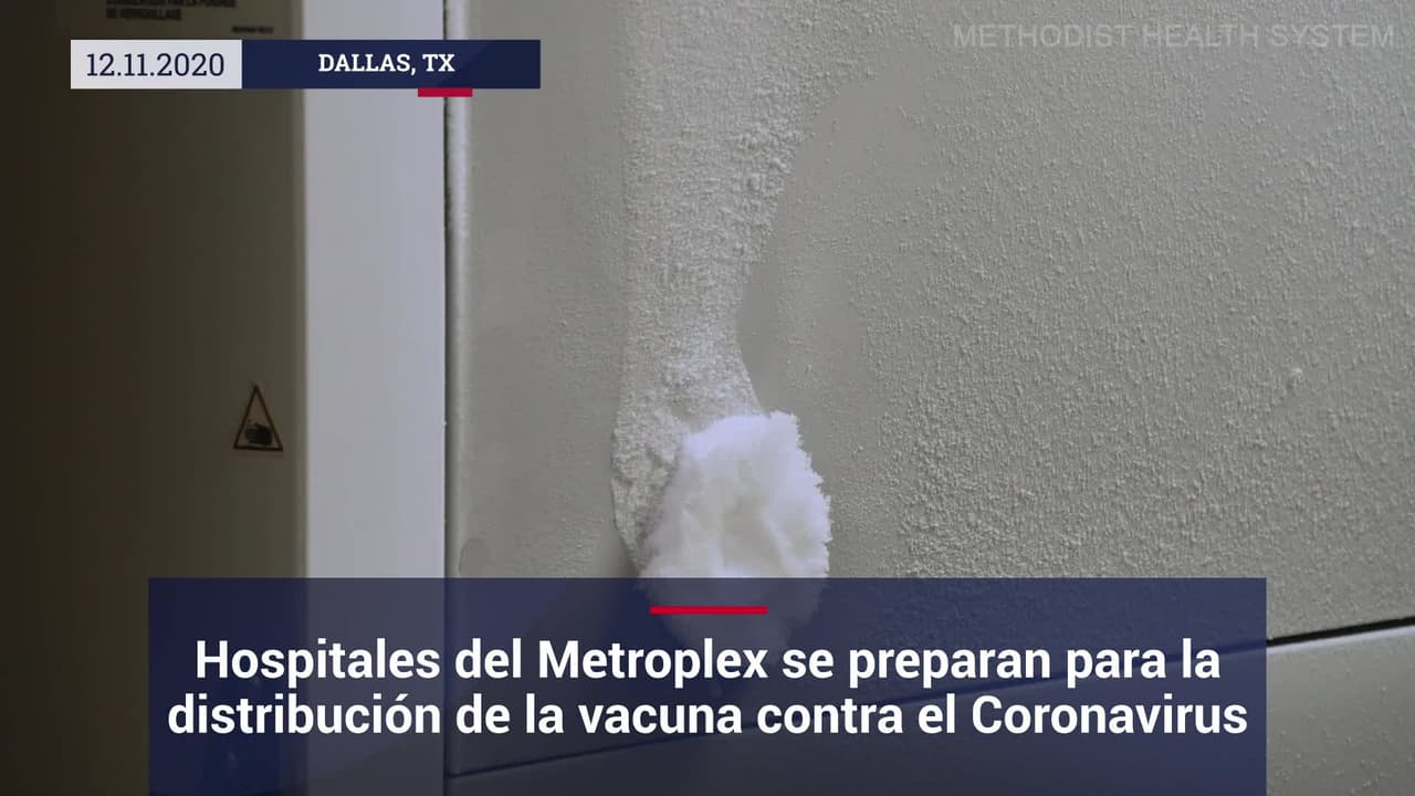 Hospitales del Metroplex se preparan para la distribución de la vacuna contra el Coronavirus