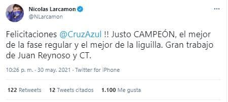 Estas fueron las reacciones tras el campeonato del Cruz Azul.