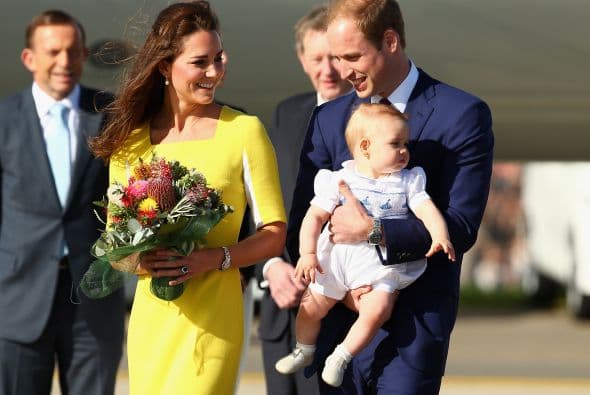 En Australia la familia hará varias apariciones y seguro el príncipe seguirá encantando al mundo. Checa otras imágenes de William, Kate y el principito. Mira también cómo pasó una tarde de juegos el príncipe George