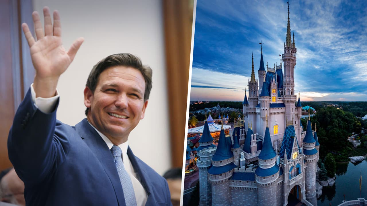 Distrito especial de Disney World queda a una firma del gobernador DeSantis para desaparecer