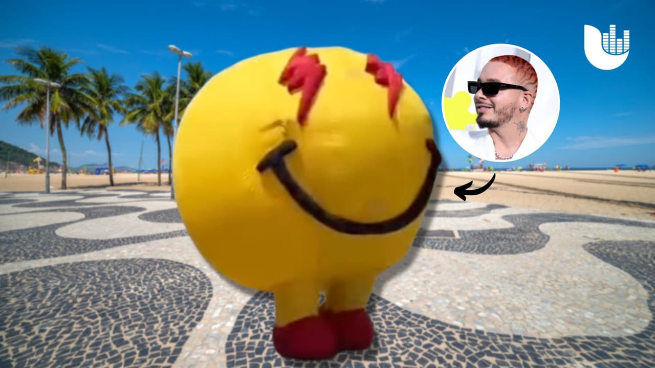 J Balvin se disfrazó y paseó por las playas de Río de Janeiro