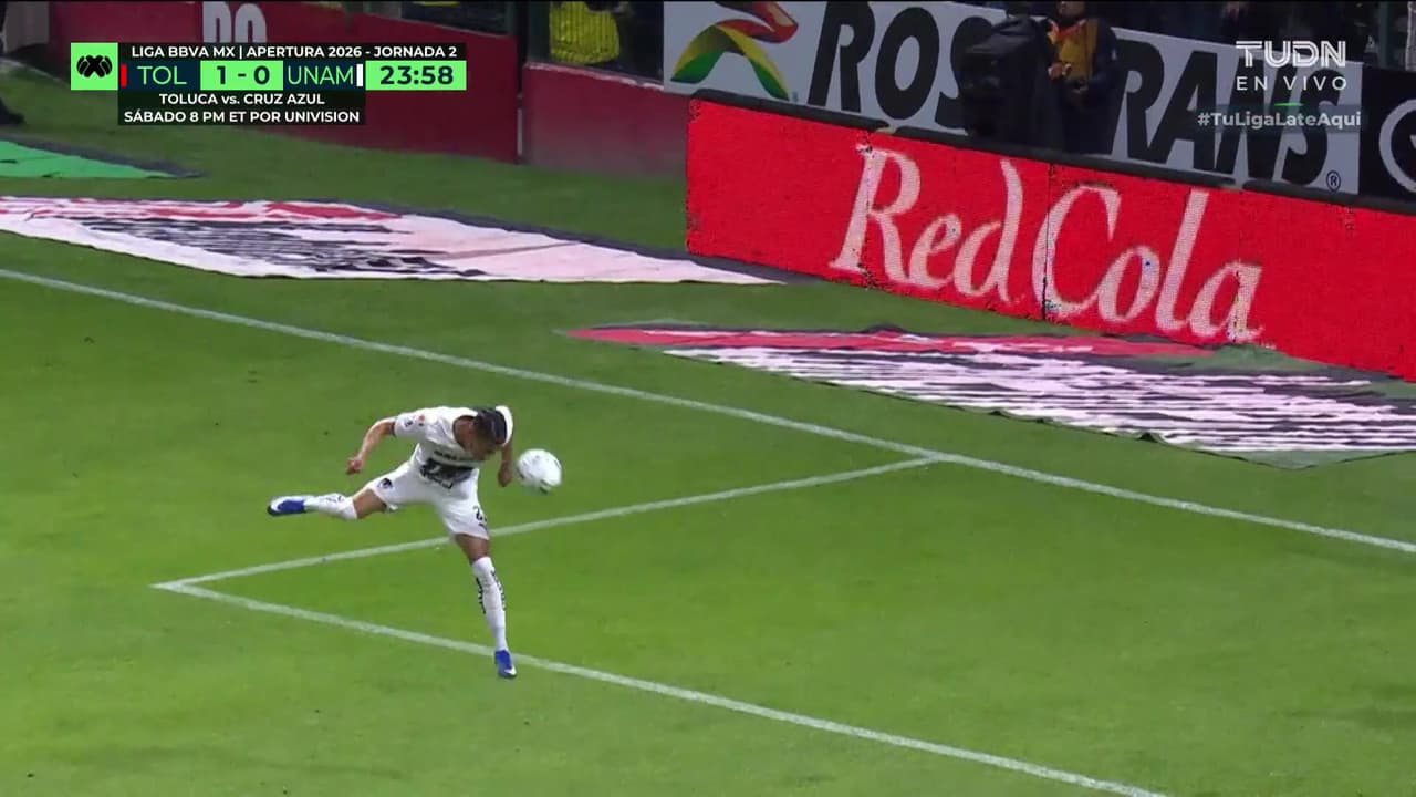 ¡Pero qué hiciste Antuna! Pumas se pierde el empate